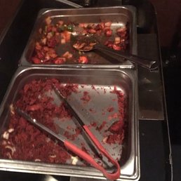Purposely Empty non refilled dinner trays fraudulently kept empty