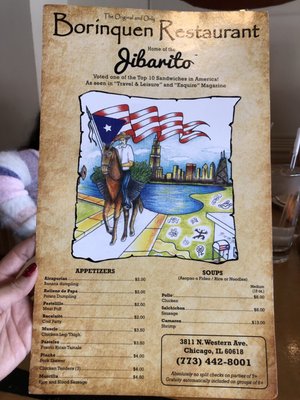 Menu photo 7 Borinquen Chicago, IL