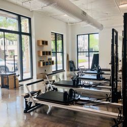 Exhale Pilates Studio - Beautiful new studio in Mt Pleasant. Check out all that natural light!!!