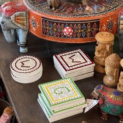 Wisconsin and Packers coasters, cute!