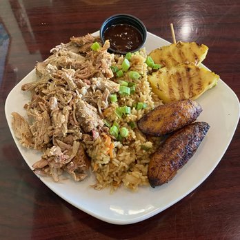 Hula Moon - Luau Pork Plate - New American Near Me - Indian Harbour Beach, Florida Hula Moon - Luau Pork Plate - New American Near Me - Indian Harbour Beach, Florida