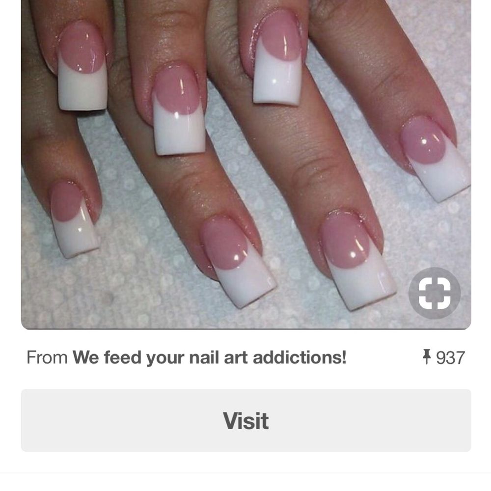 Classy Nails - This is pink and white..I should not have to ask for Dark pink my nail tech should have known better! - Nail Salons Near Me - Dublin, Ohio