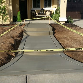 Carvajal Concrete - New walkway to front door! - Masonry/Concrete Near Me Carvajal Concrete - New walkway to front door! - Masonry/Concrete Near Me