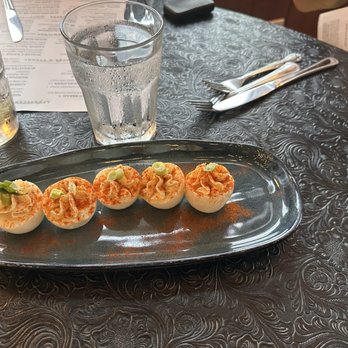 Waller's on the Lake - Super deviled eggs - Cocktail Bars Near Me - West Bend, Wisconsin Waller's on the Lake - Super deviled eggs - Cocktail Bars Near Me - West Bend, Wisconsin