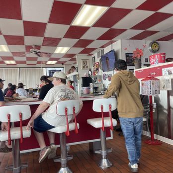 Route 66 Diner - another view of the inside of the diner - New American Near Me - Gallup, New Mexico Route 66 Diner - another view of the inside of the diner - New American Near Me - Gallup, New Mexico