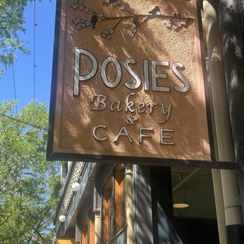 Posies Bakery & Cafe - Sign hanging outside - Bakeries Near Me - Portland, Oregon Posies Bakery & Cafe - Sign hanging outside - Bakeries Near Me - Portland, Oregon