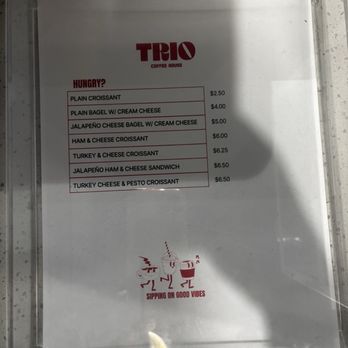 Trio Coffee House - Menu - Coffee & Tea Near Me - Palmdale, California Trio Coffee House - Menu - Coffee & Tea Near Me - Palmdale, California