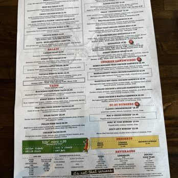 Street To Table - Menu as of 5/2025 - Bars Near Me - Huntington Station, New York Street To Table - Menu as of 5/2025 - Bars Near Me - Huntington Station, New York