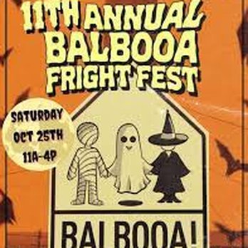 Balboa Street - 11th Annual BalBOOA Fright Fest 2025 - Local Flavor Near Me