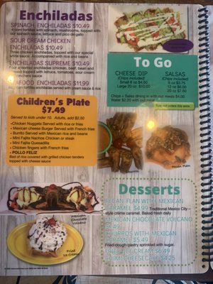 Menu photo 8 Las Margaritas Winchester, TN Menu photo 8 Las Margaritas Winchester, TN
