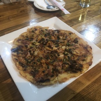 Wong's Hunan Garden - Kimchi Pancake - Chinese Near Me - Omaha, Nebraska