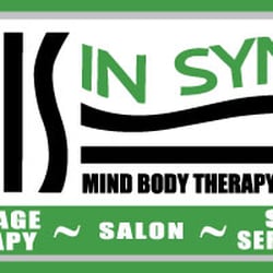 In Sync Mind Body Therapy Center - Here's our sign on Hwy. 51 under Arnie's Sandwiches.