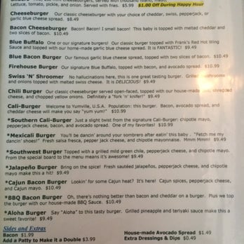 Tommy J's Grill & Catering - Burger Menu - Burgers Near Me - Davis, California