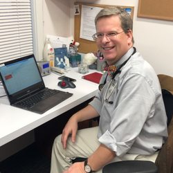 Capital Area Pediatrics - Vienna - Dr. Morris - affectionately known for his bow ties