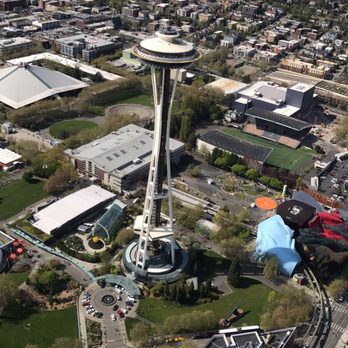 Helicopters Northwest - Space needle - Aerial Tours Near Me - Tukwila, Washington