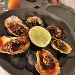 Baso - Grilled oysters