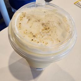 Roasted creme brulee milk tea