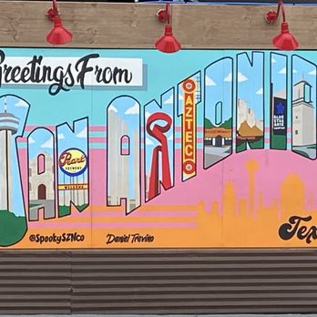 Greetings From San Antonio Mural - Public Art Near Me - San Antonio, Texas