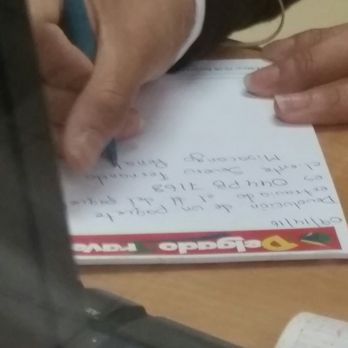 Delgado Travel Agency - Ensima de todo solo te escriben un papel a mano y te lo dicen que no pueden hacer nada por ti...que te olvides del paquete - Travel Services Near Me - Jackson Heights, New York Delgado Travel Agency - Ensima de todo solo te escriben un papel a mano y te lo dicen que no pueden hacer nada por ti...que te olvides del paquete - Travel Services Near Me - Jackson Heights, New York