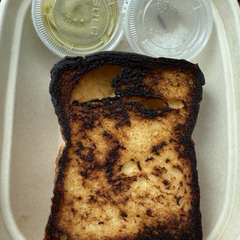 Breadbelly B12 - I got one of signature Kaya Toast. I asked it looks burnt but, They said it's normal bread. What do you think? - Bakeries Near Me - San Francisco, California