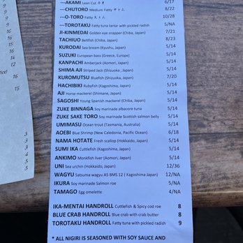 Daigo - Specials - Sushi Bars Near Me - Palo Alto, California