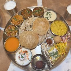 Yummy shareable thali