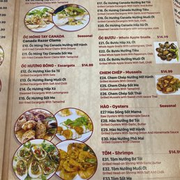 Menu Menu