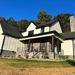 Xterior Contractors - All exterior finishes on this custom home make it safe, secure, and beautiful