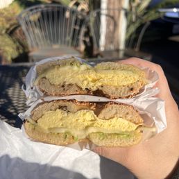 Breakfast Bagels Sandwiches