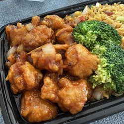 Orange chicken