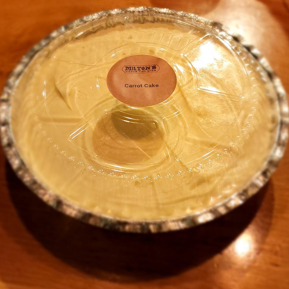 Milton's - Carrot Cake to go - New American Near Me - Crystal, Minnesota