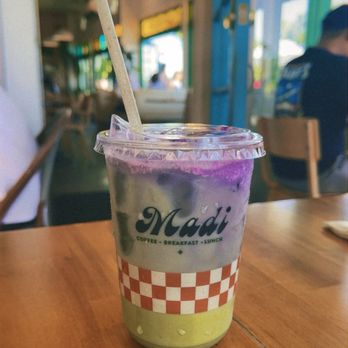 Madi - Ube Matcha Latte - Breakfast & Brunch Near Me - San Diego, California Madi - Ube Matcha Latte - Breakfast & Brunch Near Me - San Diego, California