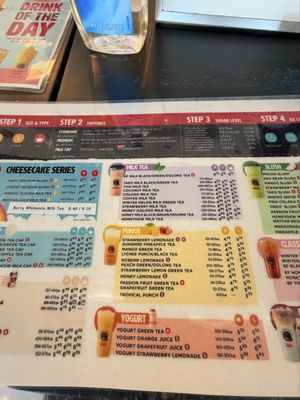 Menu photo 1 Kung Fu Tea San Antonio, TX Menu photo 1 Kung Fu Tea San Antonio, TX