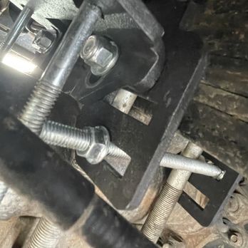 Mobile Living - Should have two bolts but instead they use one and went to opposite slots - Auto Parts & Supplies Near Me - Concord, California Mobile Living - Should have two bolts but instead they use one and went to opposite slots - Auto Parts & Supplies Near Me - Concord, California