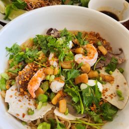 Hu tiu Nam vang dry version, yummy! Hu tiu Nam vang dry version, yummy!