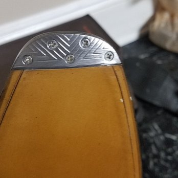 Leather Spa - Downtown - French toe plate - Shoe Repair Near Me - New York, New York