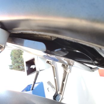 Omega Motorcycle - Undertail fairing lower tabs not in place - Motorcycle Repair Near Me - West Sacramento, California