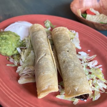 Papagayos - Beef taquitos. - Mexican Near Me - Lake Arrowhead, California