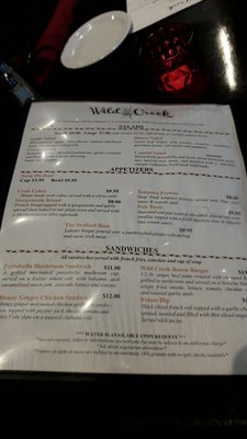 Menu photo 7 Wild Creek Restaurant Upper Lake, CA Menu photo 7 Wild Creek Restaurant Upper Lake, CA