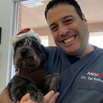 ARCHVET Emergency Hospital - Dr. Solomon and Otter Pup when she was just a young pup. - Veterinarians Near Me - San Jose, California ARCHVET Emergency Hospital - Dr. Solomon and Otter Pup when she was just a young pup. - Veterinarians Near Me - San Jose, California