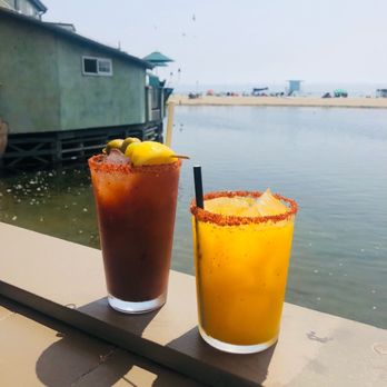 Margaritaville - Bloody Mary and Mango Margarita - Seafood Near Me - Capitola, California Margaritaville - Bloody Mary and Mango Margarita - Seafood Near Me - Capitola, California