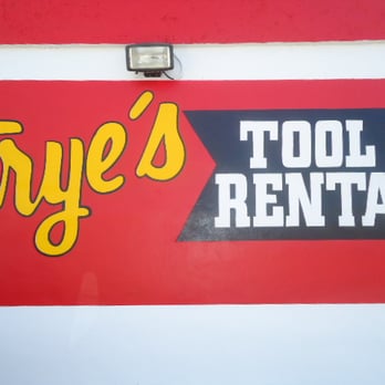 Frye's Tool Rental - Machine & Tool Rental Near Me - Opa Locka, Florida