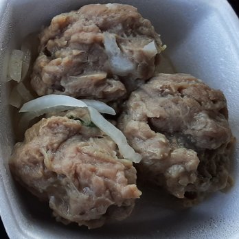 Yum Cha Cafe - 3 beef balls with julien white radish. - Dim Sum Near Me - San Gabriel, California Yum Cha Cafe - 3 beef balls with julien white radish. - Dim Sum Near Me - San Gabriel, California