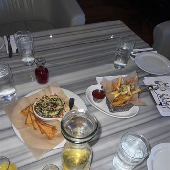 The Sparklings - Artichoke & Spinach dip and Truffle Parmesan Fries - New American Near Me - Las Vegas, Nevada The Sparklings - Artichoke & Spinach dip and Truffle Parmesan Fries - New American Near Me - Las Vegas, Nevada