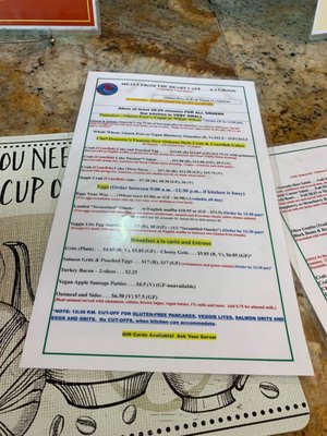 Menu photo 5 Meals From The Heart Cafe New Orleans, LA Menu photo 5 Meals From The Heart Cafe New Orleans, LA