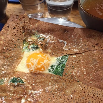La Crêperie Bretonne - Florentine- egg, spinach cream, cheese | œuf, crème d'épinards, fromage - Creperies Near Me - Paris, 75 La Crêperie Bretonne - Florentine- egg, spinach cream, cheese | œuf, crème d'épinards, fromage - Creperies Near Me - Paris, 75