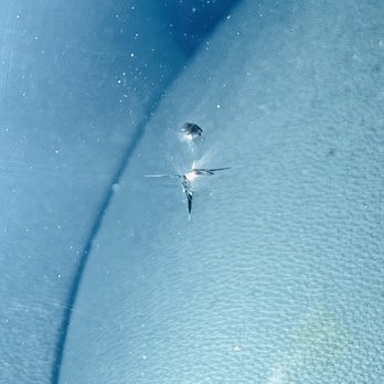 Swift Auto Glass - This is the original crack (from a rock) - Windshield Installation & Repair Near Me - Las Vegas, Nevada Swift Auto Glass - This is the original crack (from a rock) - Windshield Installation & Repair Near Me - Las Vegas, Nevada