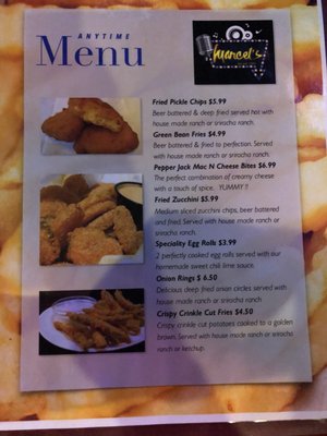 Menu photo 7 Marcel's Bar & Grill Phoenix, AZ