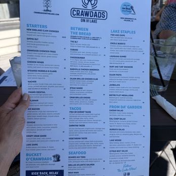 Crawdads on the Lake - Menu - Cajun/Creole Near Me - Folsom, California