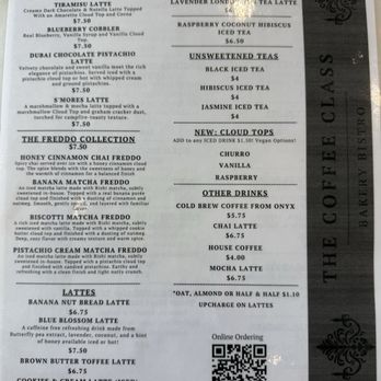 The Coffee Class - Drink Menu - Coffee & Tea Near Me - Las Vegas, Nevada The Coffee Class - Drink Menu - Coffee & Tea Near Me - Las Vegas, Nevada